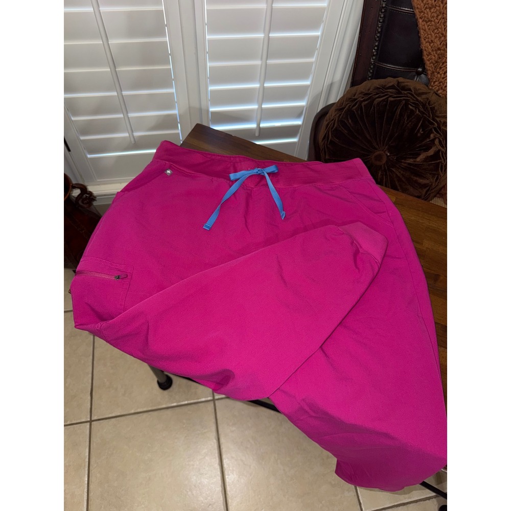 FIGS Technical Collection Zamora Jogger Scrub Pants Pink XXL PO 2524